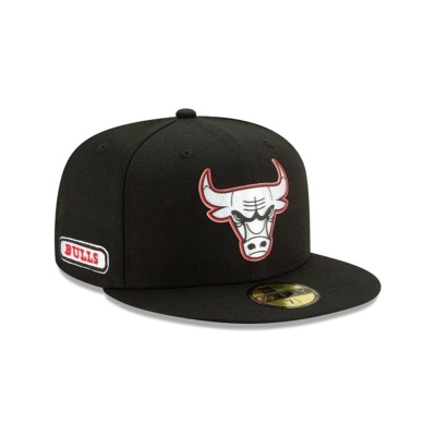 Sapca New Era Chicago Bulls NBA NBA Authentics Half Series 59FIFTY Fitted - Negrii